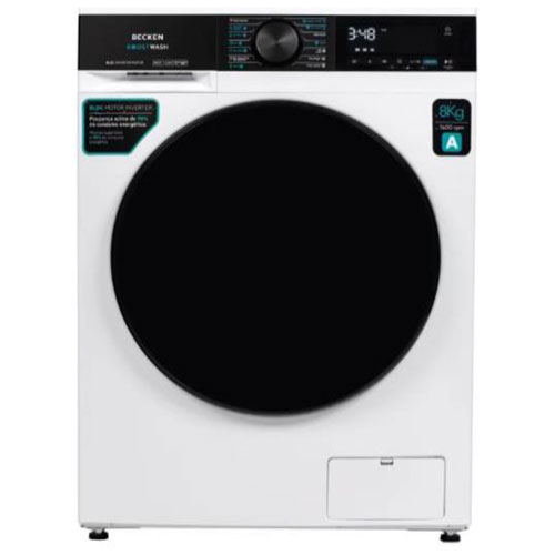 Lavadora Becken BWM8812WH 8kg 1400rpm A Blanco