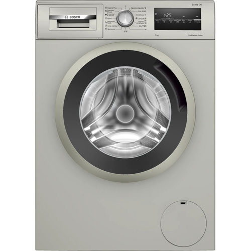 Lavadora Bosch WAN2427YES 7Kg 1200rpm B Acero mate