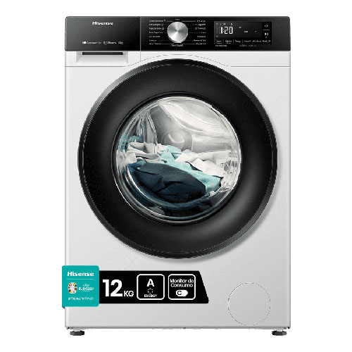 Lavadora Hisense WF3S1243BW3 12Kg 1400rpm A Blanco