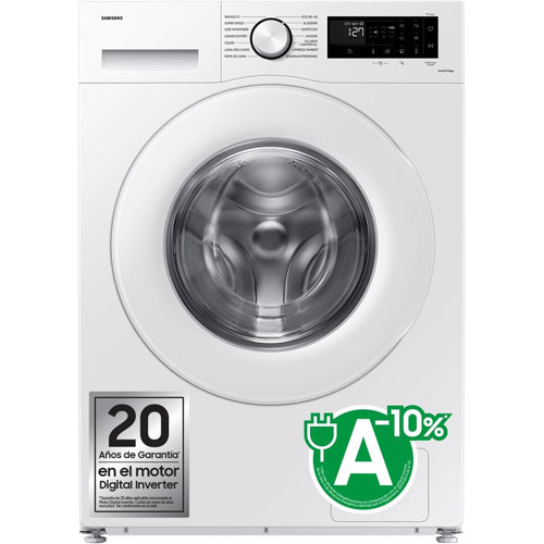 Lavadora Samsung WW90CGC04DTEEC 9Kg 1400rpm A Blanca