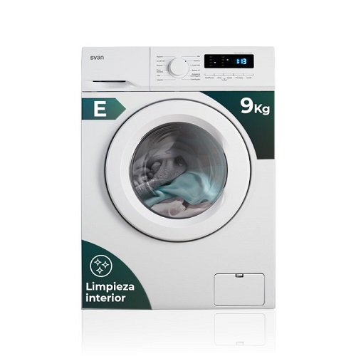 Lavadora SVAN SL9100DD 9Kg 1000rpm C Blanco