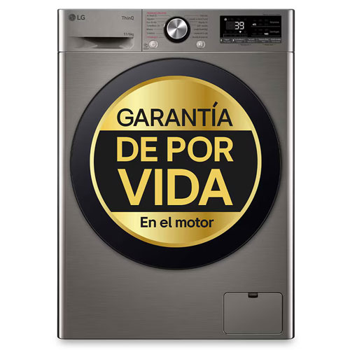 Lavasecadora LG F4DR7011AGS Lavado 11Kg Secado 6Kg 1400rpm D Inox