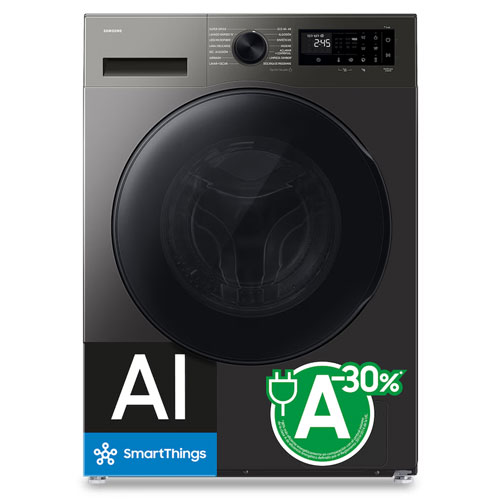 Lavasecadora Samsung WD90HG5U34BXEC 9/6kg 1400rpm D Inox