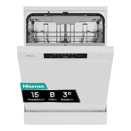 Lavavajillas Hisense HS643B90W 60 cms 15 servicios B Blanco