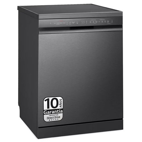 Lavavajillas LG DF365FMS 14 servicios 60 cms 3ª bandeja B Acero negro