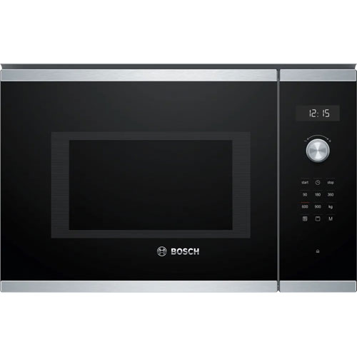 Microondas integrable Bosch BEL554MS0 25 litros 900W Grill 1200W Acero inox