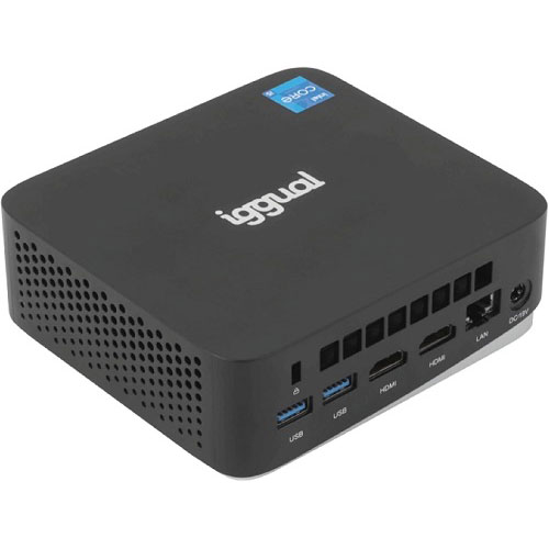 Mini PC IGGUAL IGG320938 intel i5 16GB DDR4 Intel Iris Xe Graphics 512 GB SSD Windows 11 Pro