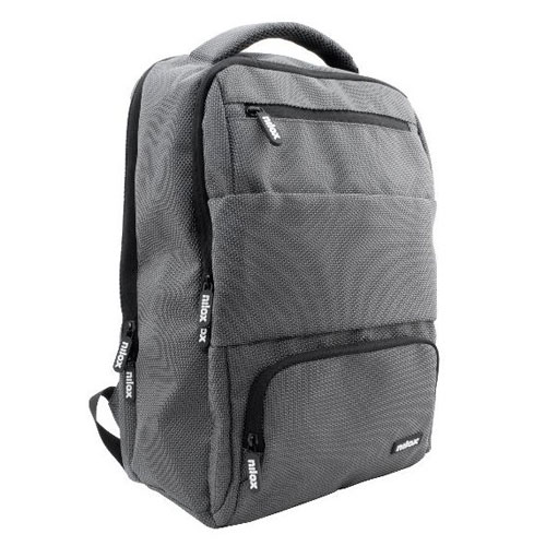 Mochila Nilox portátil 15,6" Travel NXBK052 Gris