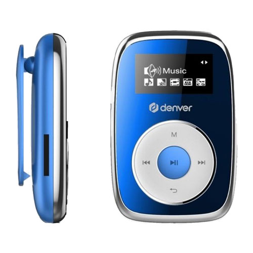 MP3 Denver MPS-316B 16GB Azul