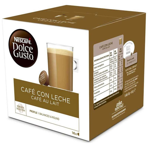 Nescafe Dolce Gusto café con leche Ref. 12168420