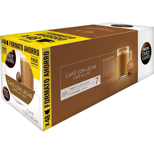 Nescafé Dolce Gusto Tripack Cafe Au Lait Ref. 12391524