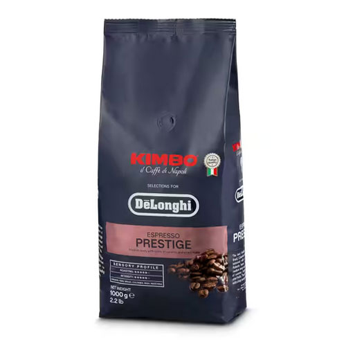 Paquete de café en grano Delonghi Kimbo Prestige 1 Kg