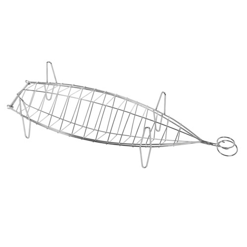 Parrilla besuguera para pescado Inoxibar 60x19 inox ref.53675