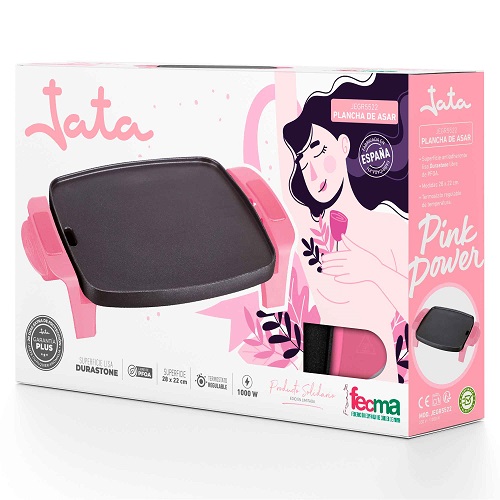 Plancha de asar Jata JEGR5522 1000W