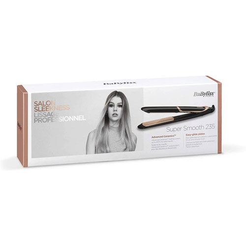 Plancha de pelo Babyliss ST393E 235º iónica