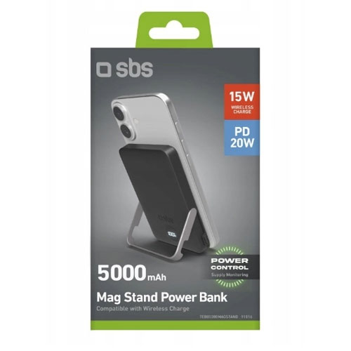 Powebank SBS Magsafe con pantalla TEBB5D 5000 mAh