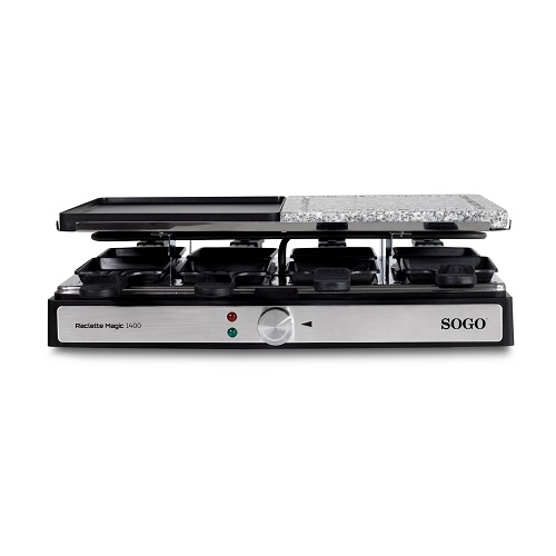 Raclette 3 en 1 SOGO SS-10387 1400W