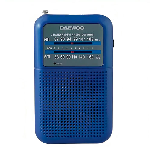 Radio analógica DAEWOO DW1008BLU Azul