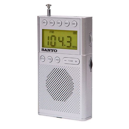 Radio de bolsillo digital Sanyo KS121S