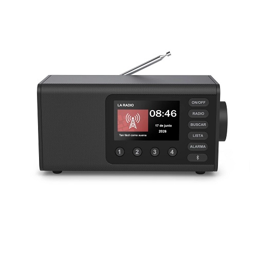 Radio digital HAMA DR1001 69054260 Negro