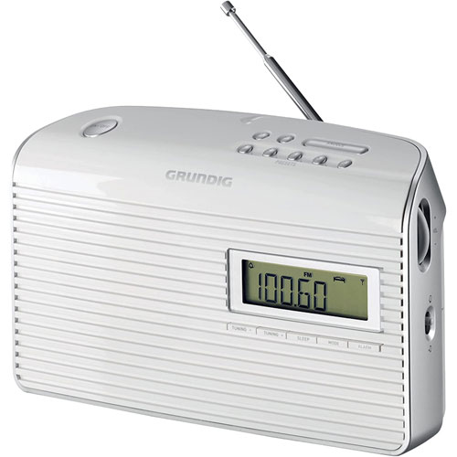 Radio Grundig Music 61 GPR 1210 Blanco pilas y luz