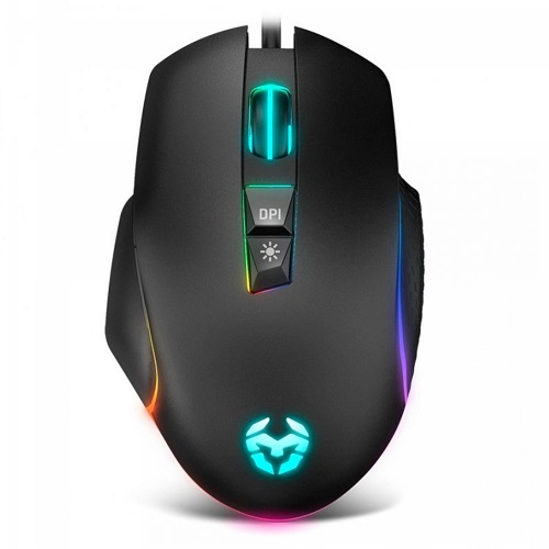 Ratón gaming con cable Krom Keos RGB Rainbow