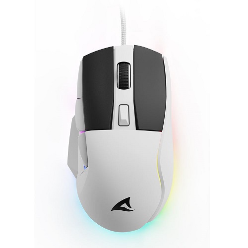 Ratón gaming Sharkoon SGM35 Blanco