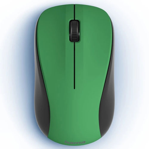 Ratón HAMA inalámbrico MW-300 verde ref. 00173024