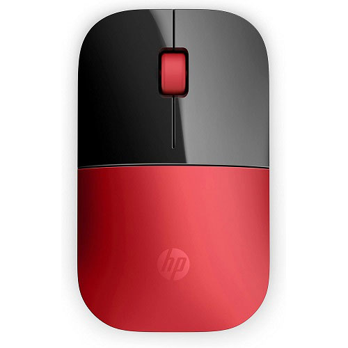 Ratón inalámbrico HP Z3700 rojo