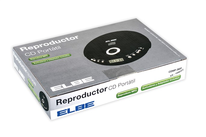 Reproductor de CD ELBE CDMP-3600