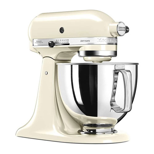 Robot amasadora Kitchenaid Artisan Almendra 5KSM125EAC 4,8 litros 325W