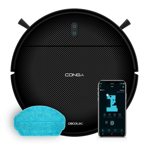 Robot aspirador Cecotec Conga M10 autonomía 120 minutos ref.A01_EU01_114725