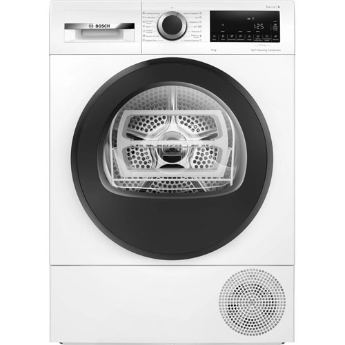 Secadora con bomba de calor Bosch WQG245D0ES 9Kg A+++ Blanco