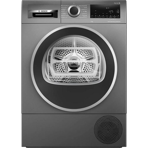 Secadora con bomba de calor Bosch WQG245DRES 9Kg C Gris