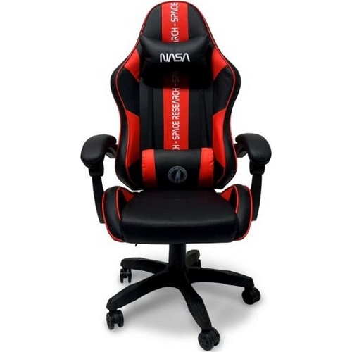 Silla gaming Nasa Atlantis negra y roja