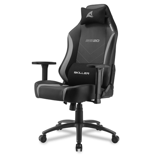 Silla gaming Sharkoon Skiller SGS20 negro/gris