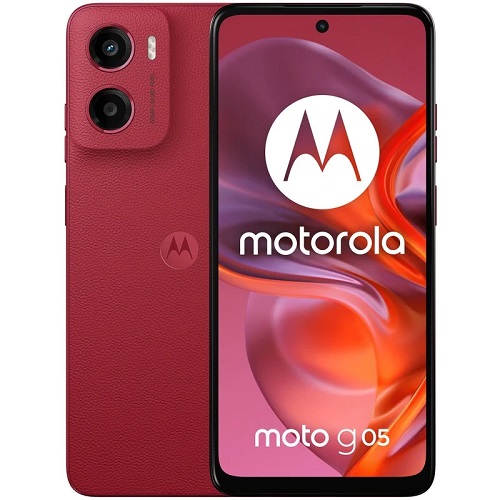 Smartphone Motorola G05 4/64 4G Rojo