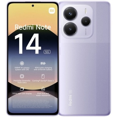 Smartphone Xiaomi Redmi Note 14 5G 8/256 Purple