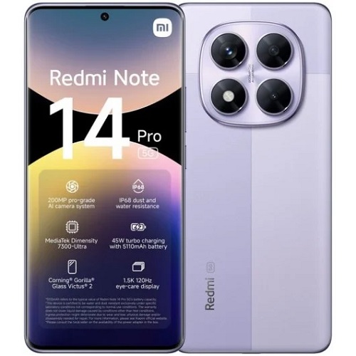 Smartphone Xiaomi Redmi Note 14 PRO 5G 8/256 Purple