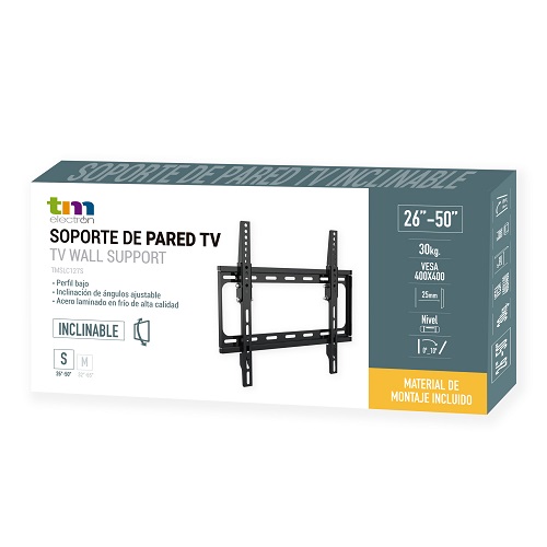 Soporte de pared para televisión TMSLC127S 26 a 55"