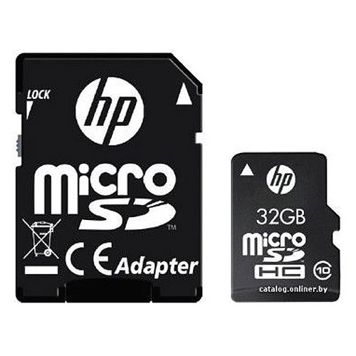 Tarjeta Micro SD HP 32GB Clase 10 SDU32GBHC10HP