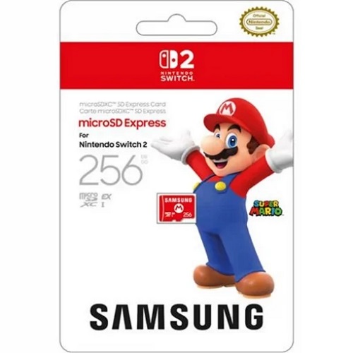 Tarjeta Micro SD XC Express Samsung 256Gb Nintendo Switch 2