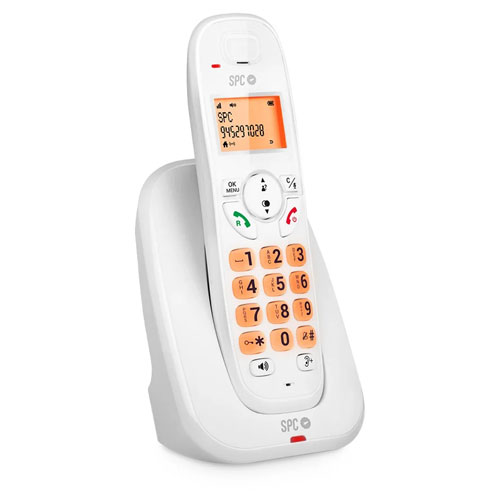 Teléfono inalámbrico SPC KAIRO 7612B Blanco