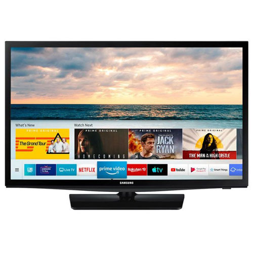 Televisor LED 24" HD Samsung UE24N4305AKXXC Smart TV F Negro