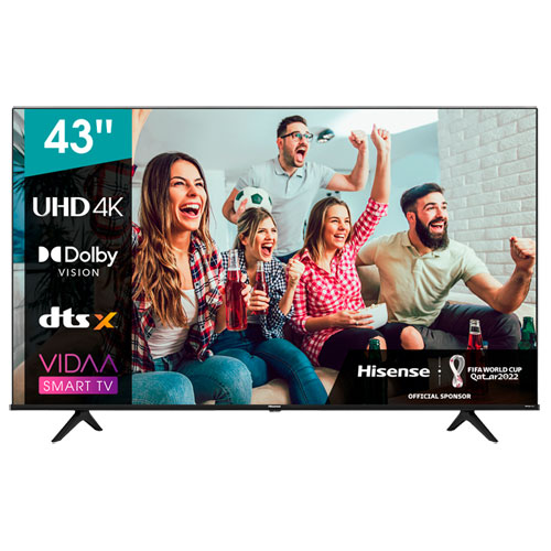 Televisor LED Hisense 43A6BG 43" Smart TV F 4K UHD