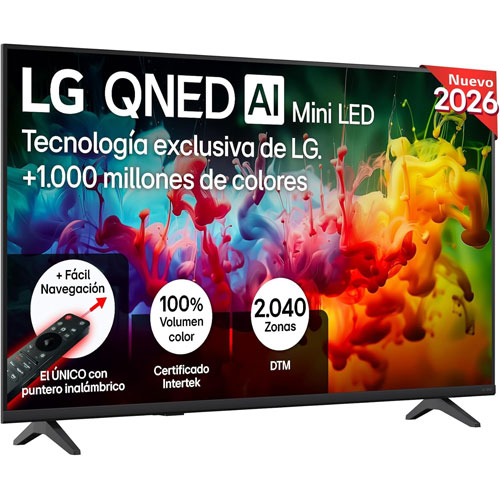 Televisor LG 65QNED70B6C UHD 4K 65" E Smart TV IA