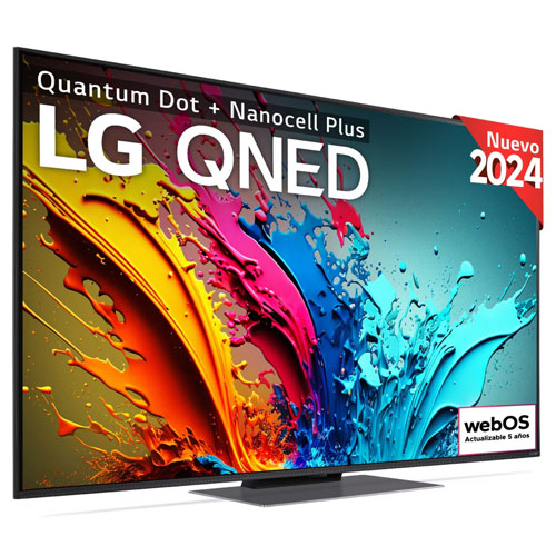 Televisor LG 65QNED87T6B UHD 4K 65" E Smart TV IA