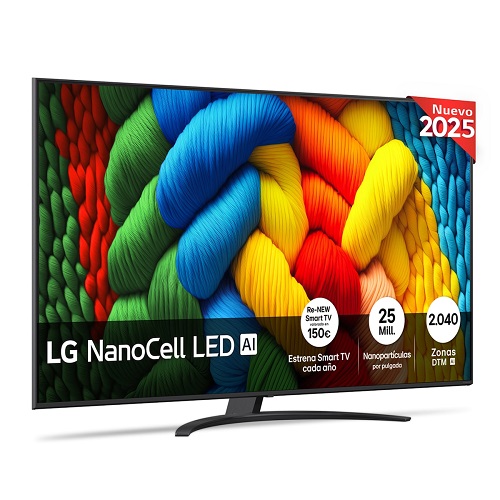 Televisor LG 75NANO81A6A 75" UHD F Smart TV