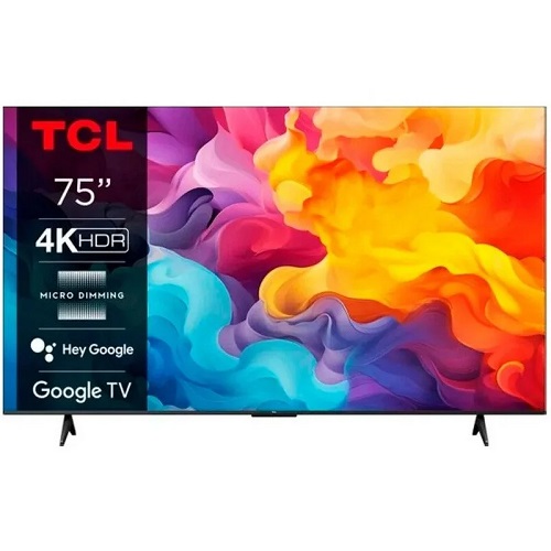Televisor TCL 75P61B 75" 4K UHD E Smart TV