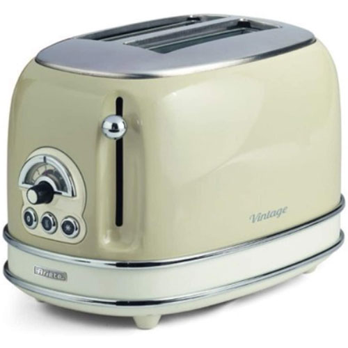 Tostador Ariete 155/13 810W beige 2 ranuras